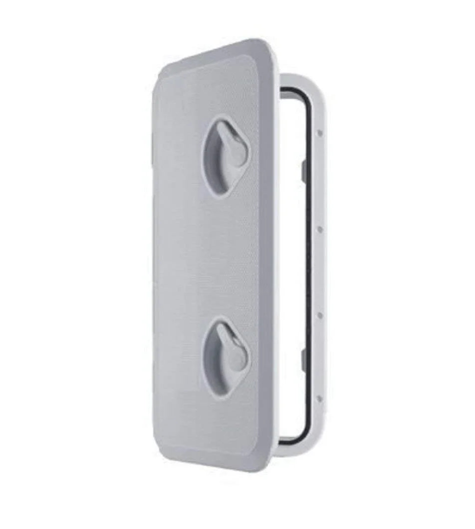 Marine Boat Deck Access Hatch & Lid 23.9" x 9.5" White F3486