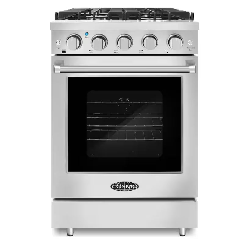 24 in. Gas Range with Single Convection Oven in Stainless Steel G5616