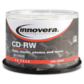 CD-RW Discs Rewritable 700MB/80min 12x Spindle Silver 50/Pack J3759