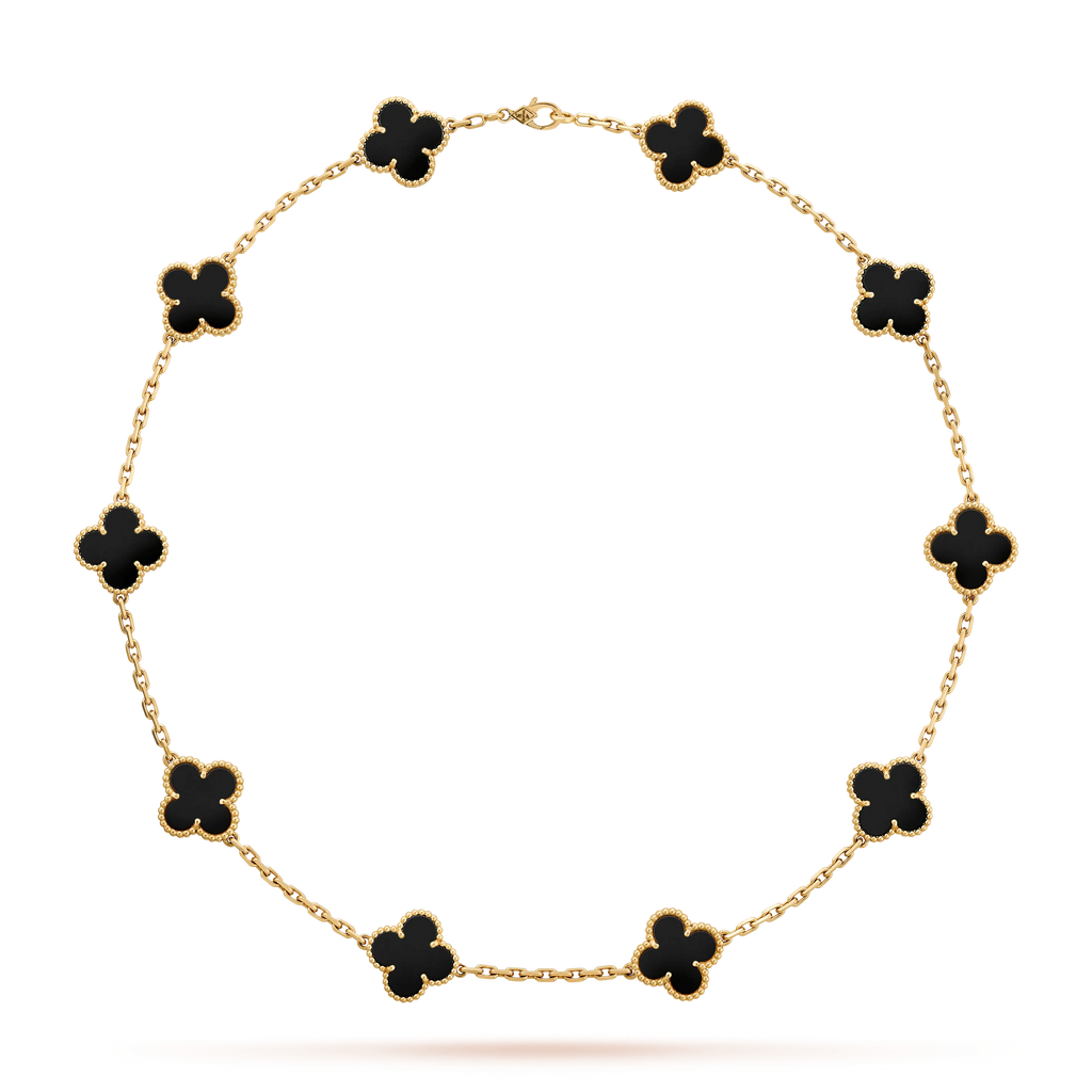 Vintage Clover Leaf Necklace E968