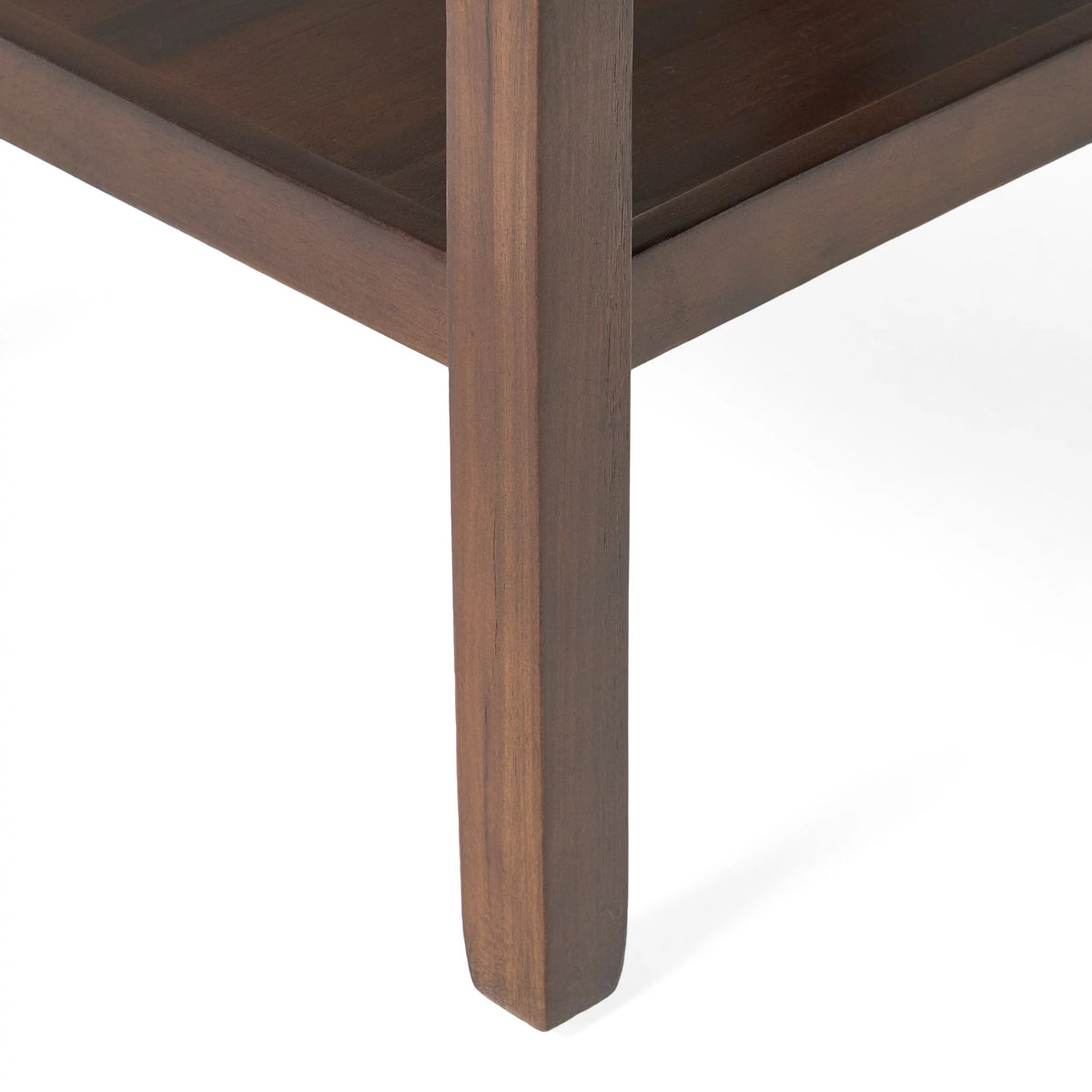 27" Acacia Wood Side Table S4432