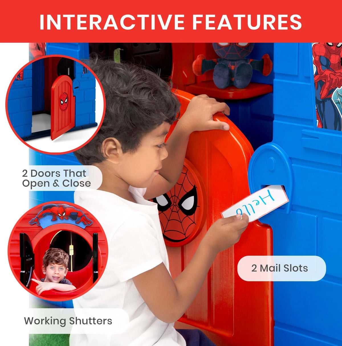 Plastic Indoor/Outdoor Playhouse O652