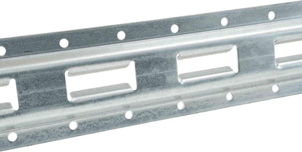 8 Pack 5' Vertical E-Track Galvanized Steel Tie-Down Rail W1191