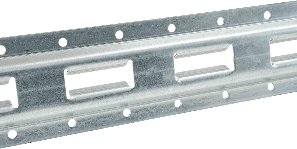 8 Pack 5' Vertical E-Track Galvanized Steel Tie-Down Rail W1191