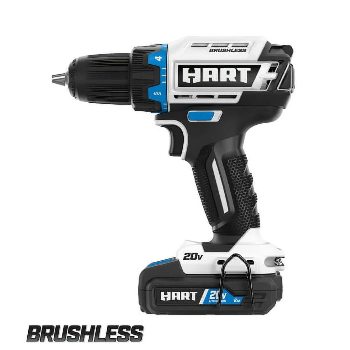 20-Volt Cordless Brushless 1/2-inch Drill/Driver Kit with 2Ah Lithium-Ion Battery N2657