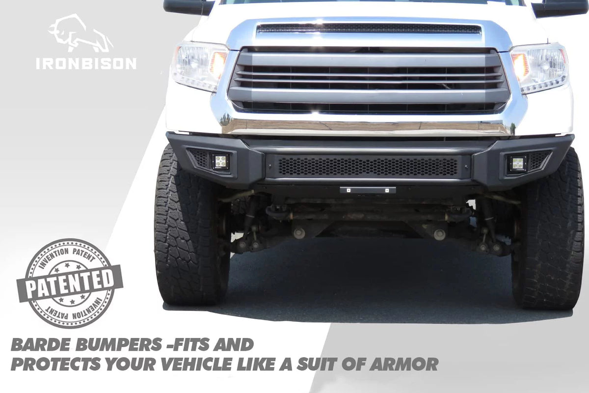 Front Bumper with 2 LED Fog Light Splash Guard Q20254