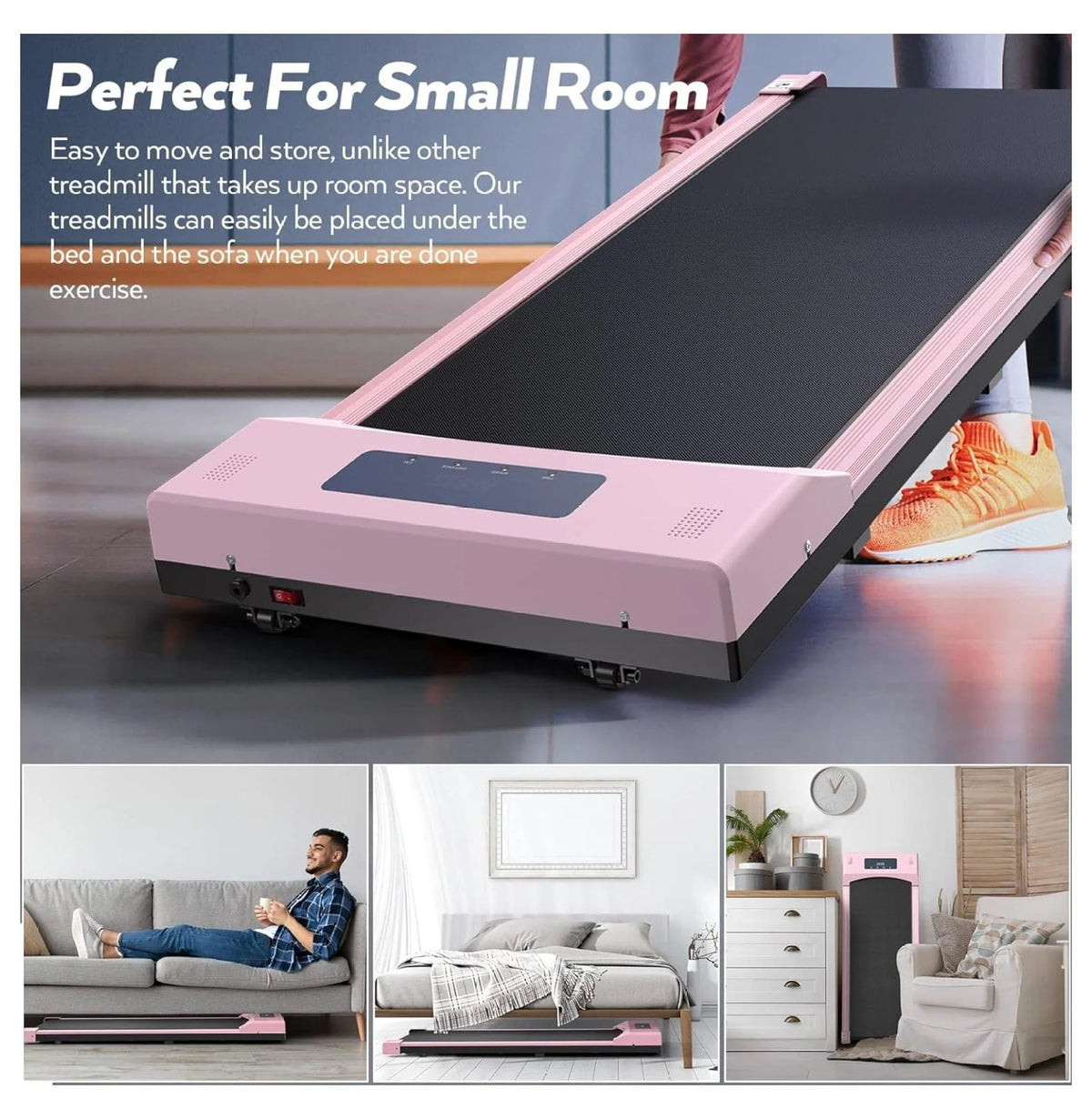 2.5HP Under Desk Treadmill V898