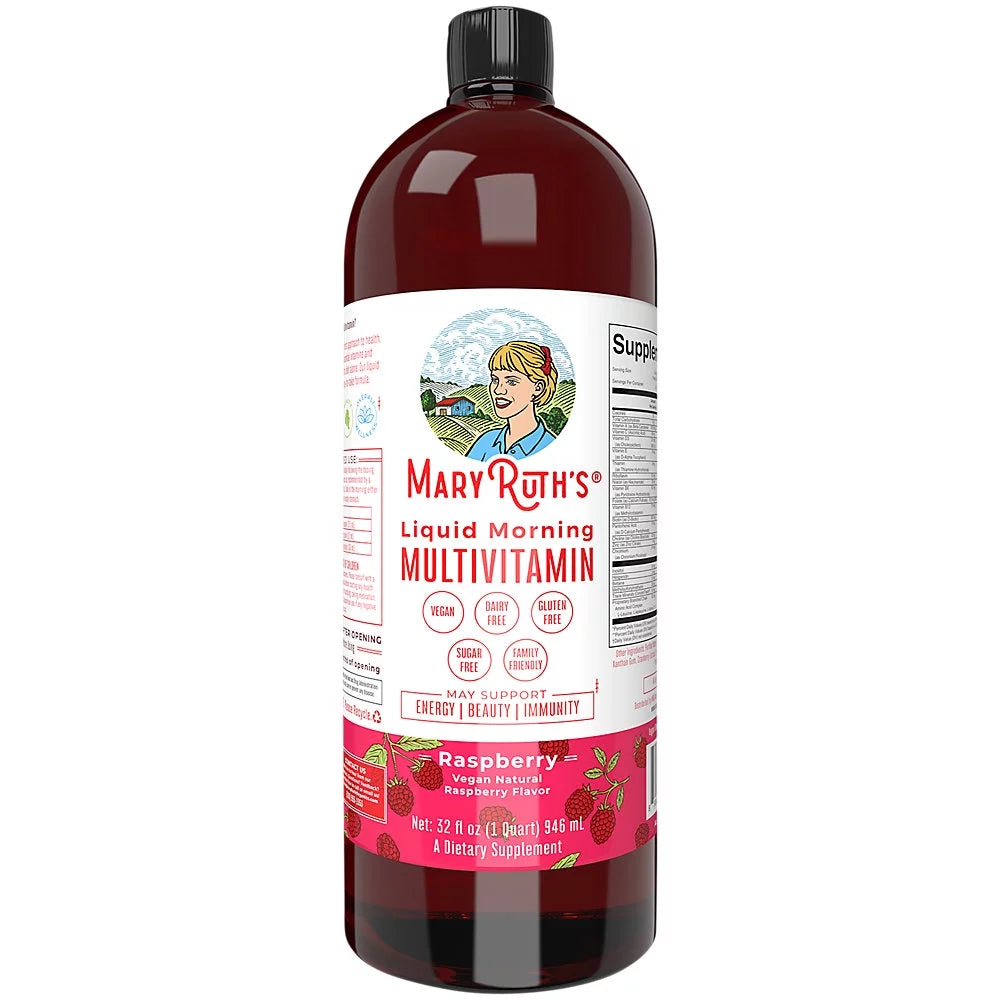 Raspberry Liquid Morning Multivitamin 32 Fl. Oz. Q711341
