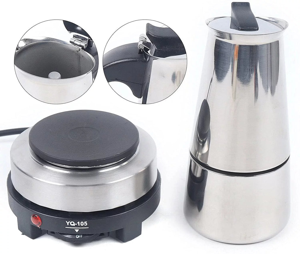 Stainless Steel Moka Espresso Maker S30852
