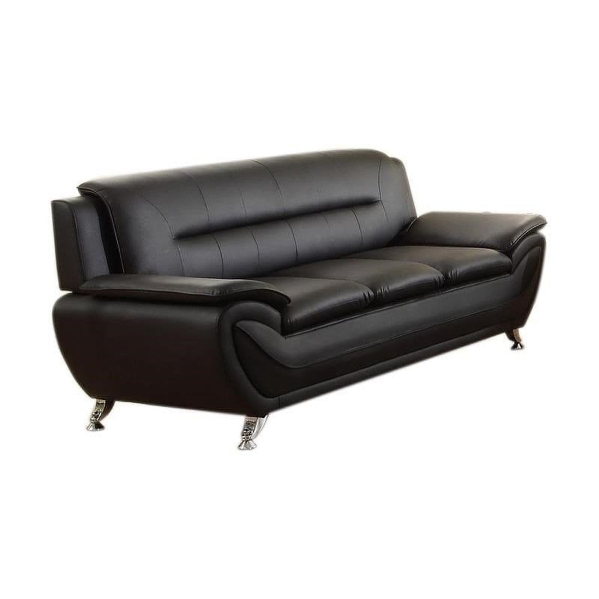 3 Piece Black Living Room Set L2903