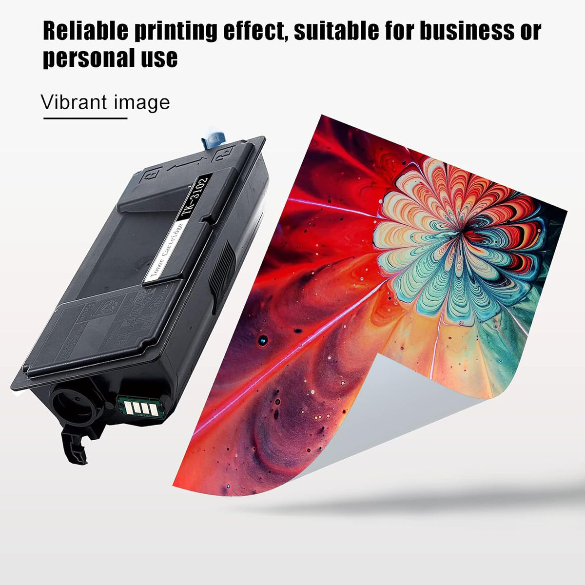 1 Pack Black Toner Cartridge B13610