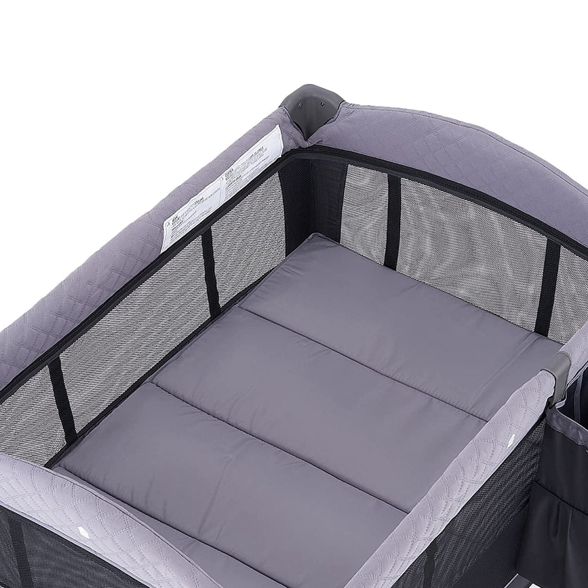 Portable Baby Play Yard with Wheels, Canopy, Changing Table X6600