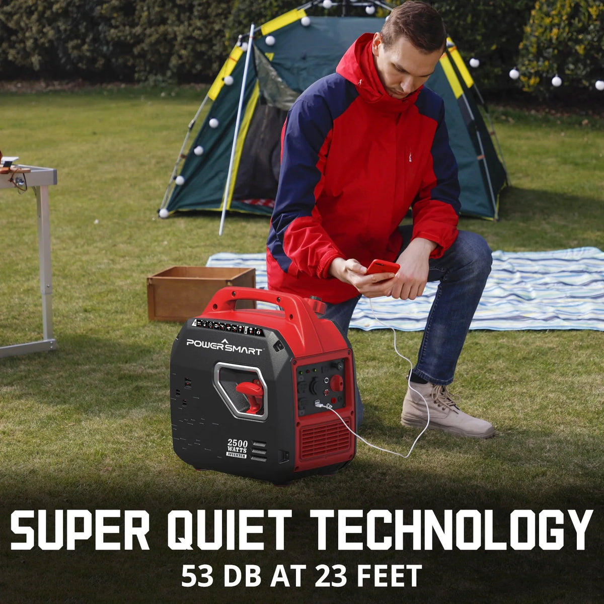 2500W Portable Inverter Gas Generator Z109610