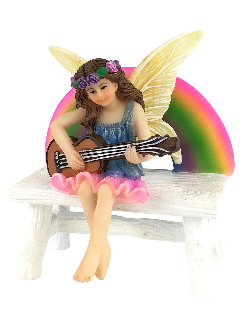 Miniature Rainbow Mushroom Fairy House 5-Piece Set R59760