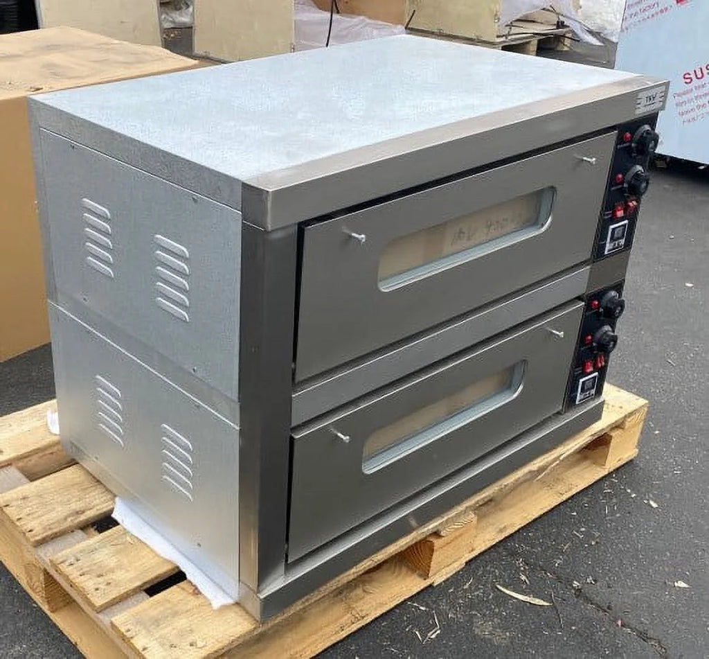 Electric double Deck Pizza Bakery Oven O7466