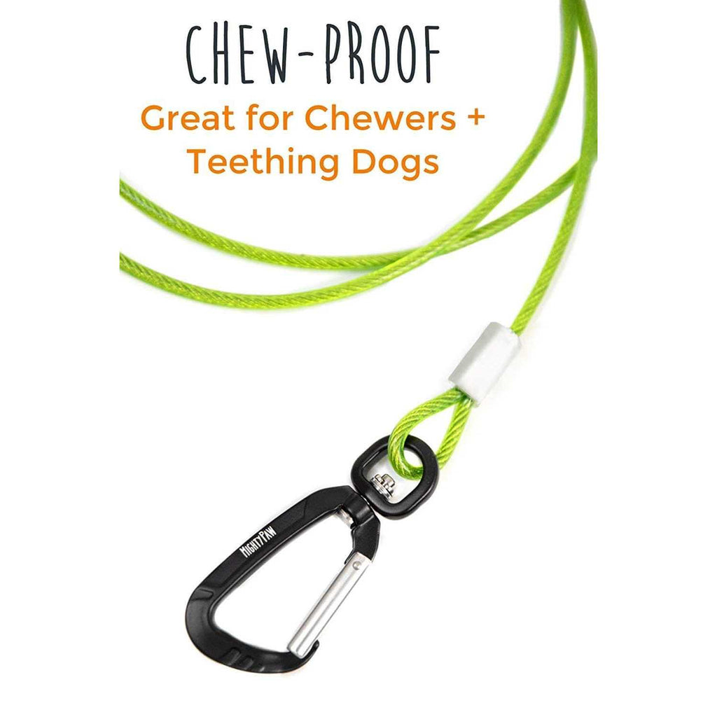Chew Proof Dog Leash Metal Cable V358957