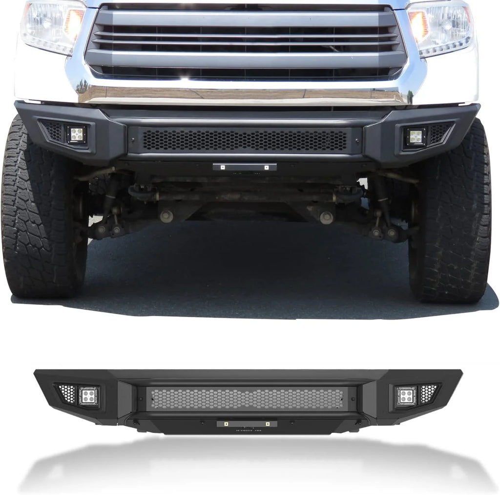 Front Bumper with 2 LED Fog Light Splash Guard Q20254