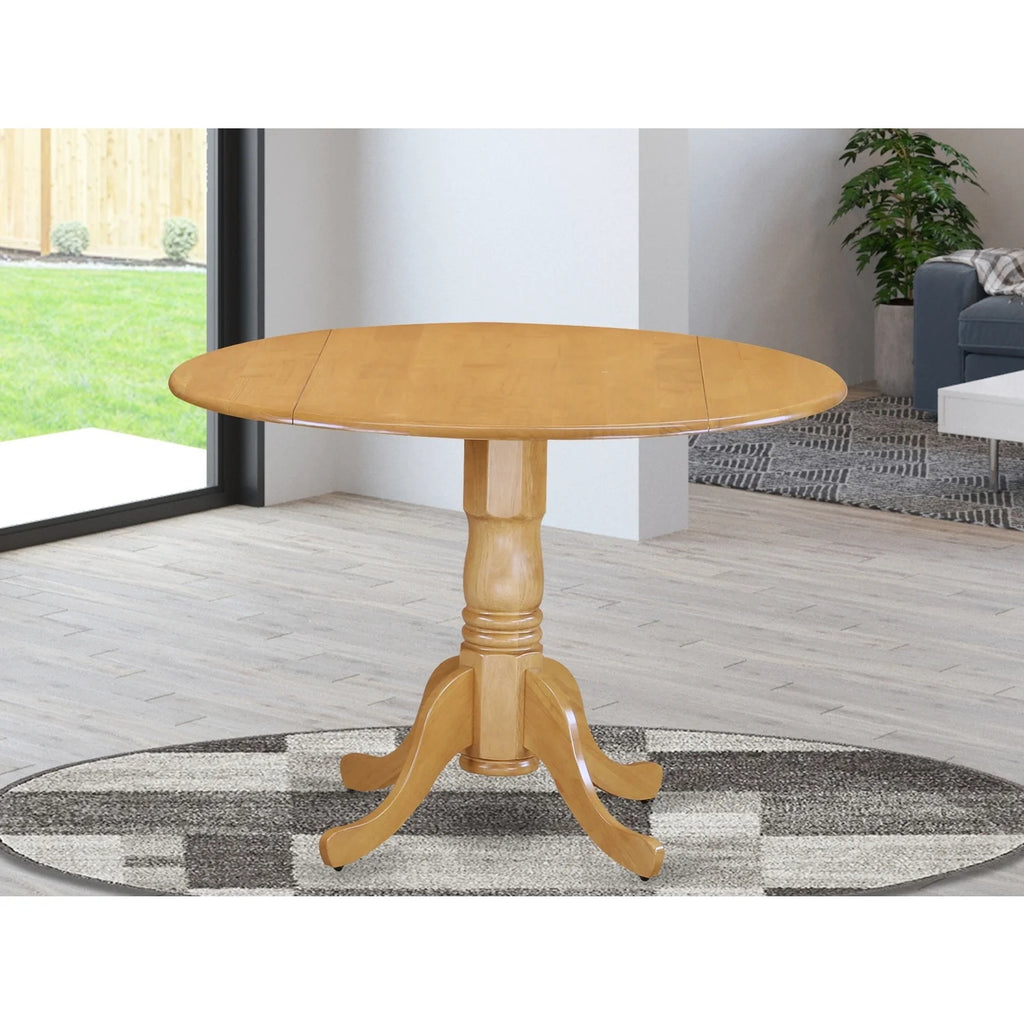 Round Table With Two 9" Drop Leaves M3314