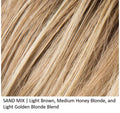 Synthetic Lace Front Wig Sandy Blonde Rooted M2998