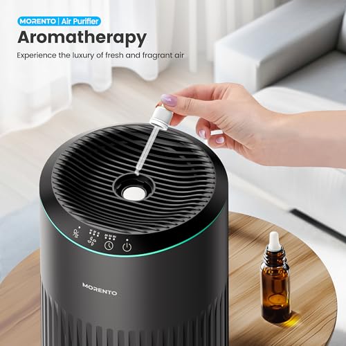 White Air Purifier with Fragrance Sponge and Sleep Mode N459