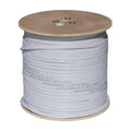 1,000 ft. RG59 Coaxial Cable with Power Cable in White A50498