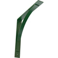 Hammered Deep Green Steel Bracket A221292