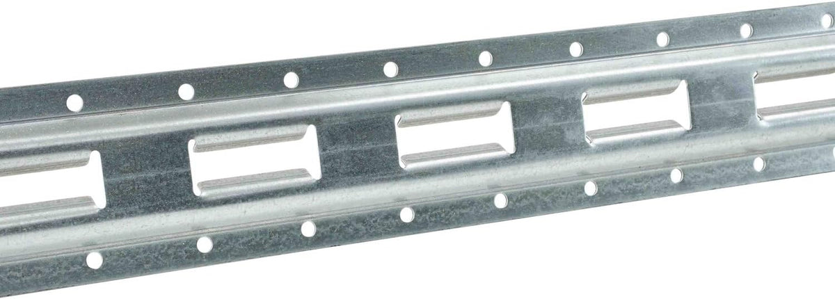 8 Pack 5' Vertical E-Track Galvanized Steel Tie-Down Rail W1191