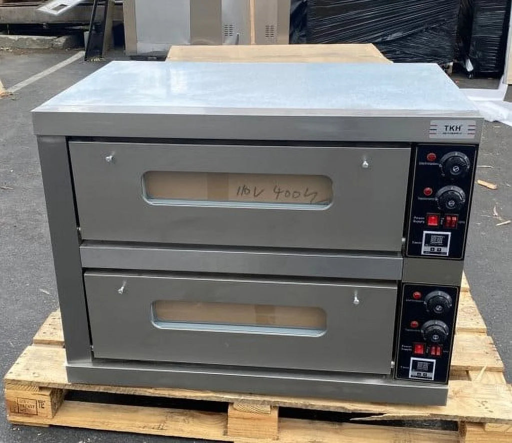 Electric double Deck Pizza Bakery Oven O7466