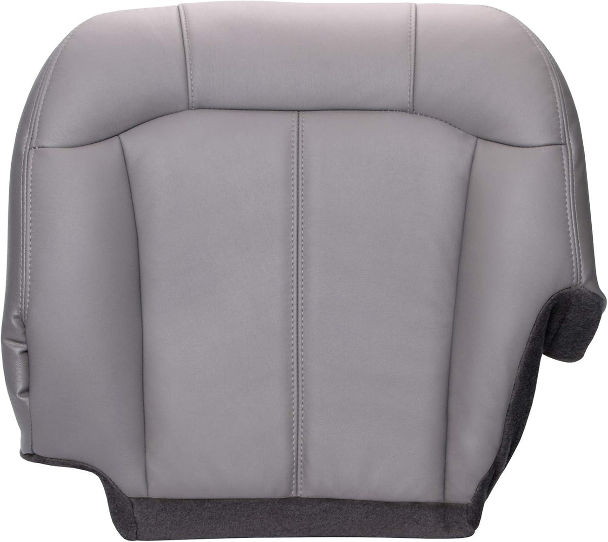 Medium Dark Pewter Leather Replacement Seat Cover S337840
