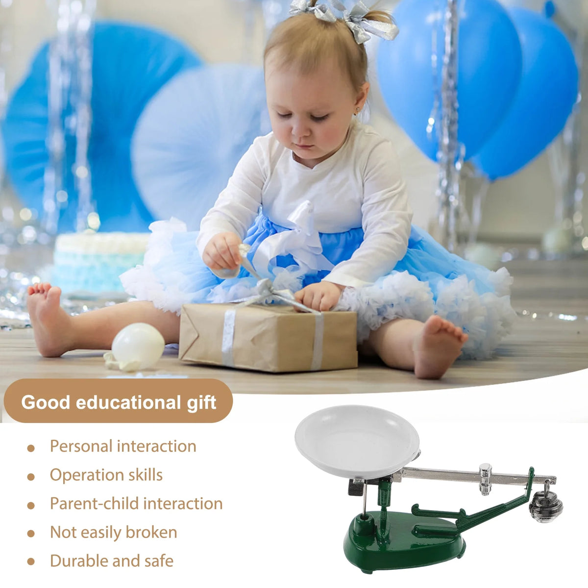 Miniature Metal Weighing Balance Toy F3653