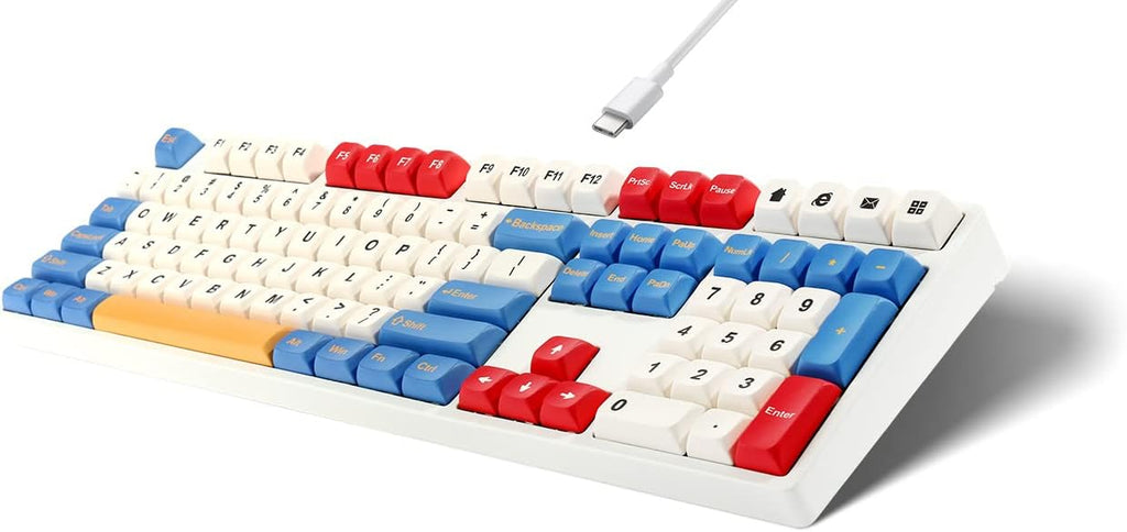Wired 108 Keys Mechanical Gaming Keyboard W2790