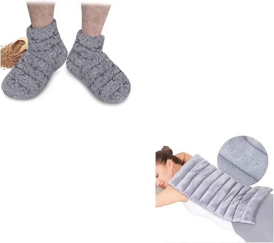 Microwave Heating Pad with Moist Heat and Feet Warmers W489442
