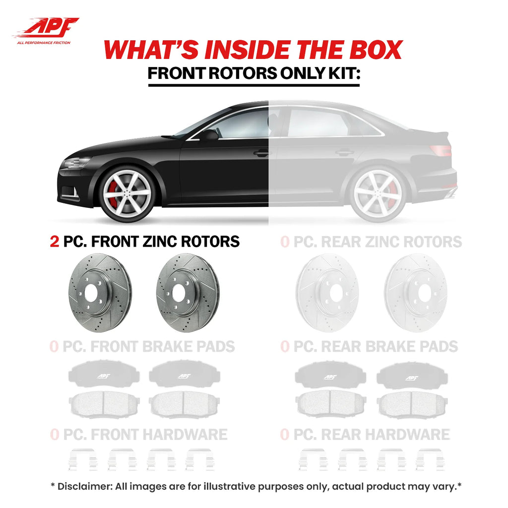 Drilled/Slot Brake Rotors N9196