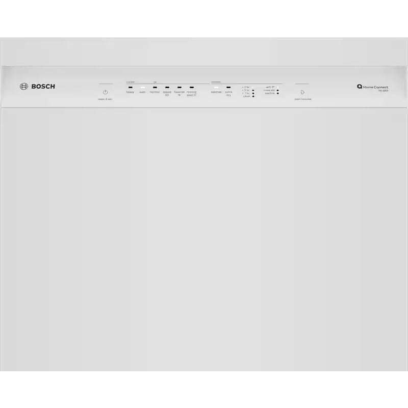 White Front Control Tall Tub Dishwasher with Stainless Steel Tub A381