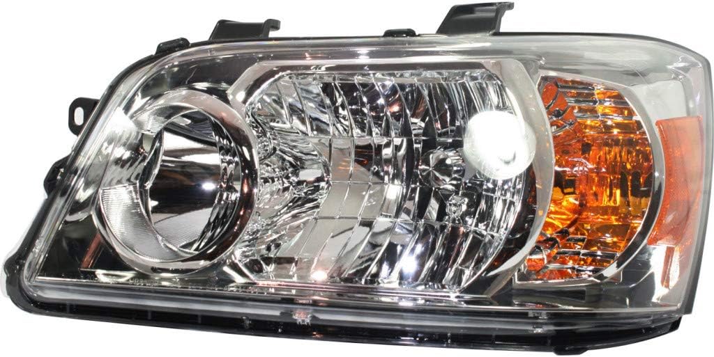 Toyota Highlander Headlight 2007 Passenger Side Q875