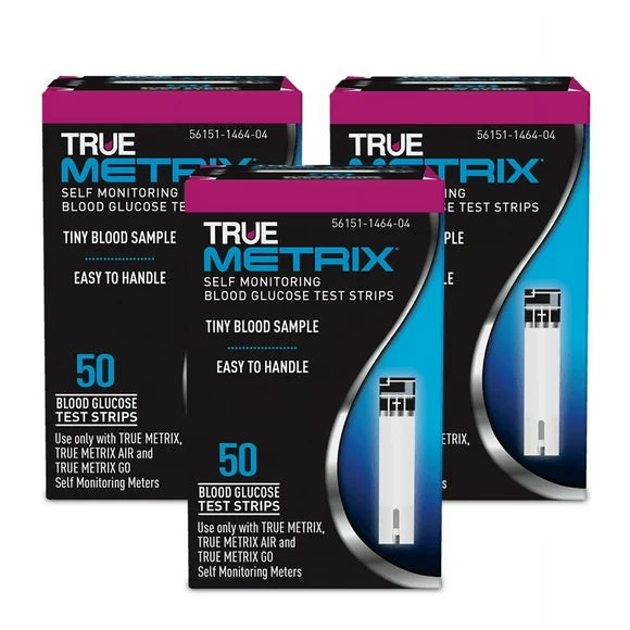 Blood Glucose Test Strips 150 Total T265