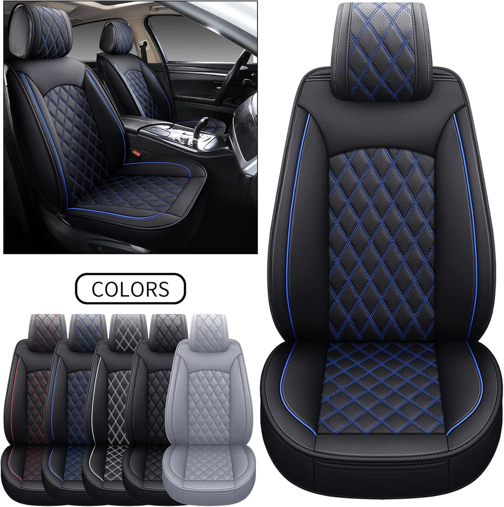 Waterproof Faux Leather Car Seat Covers Full Set N1131