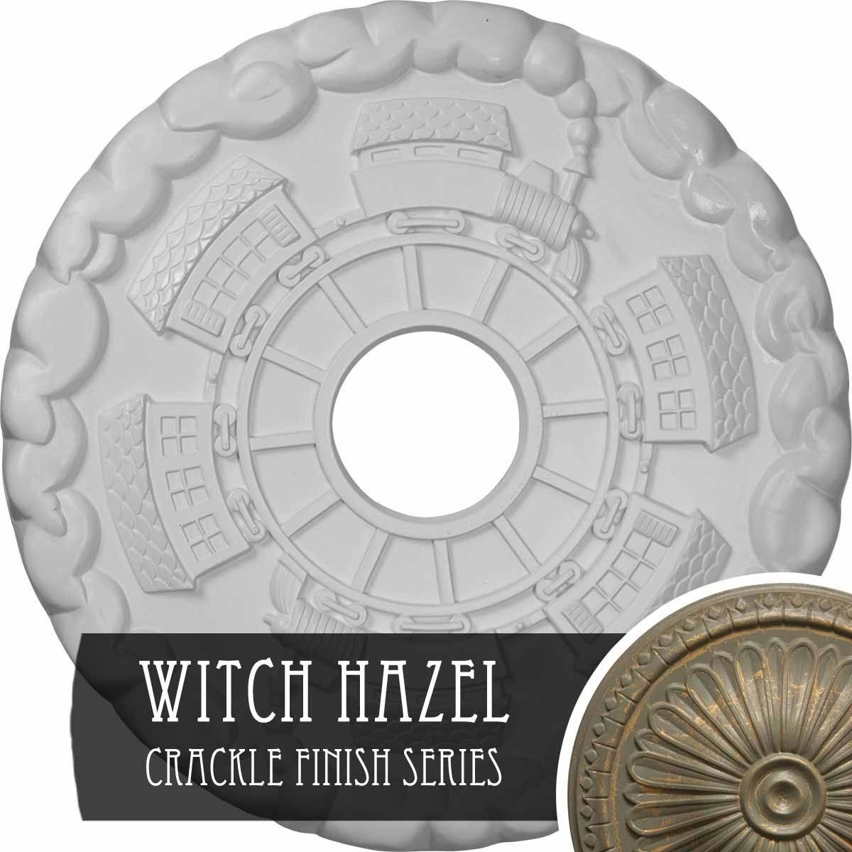 Hand-Painted Ceiling Medallion D8091