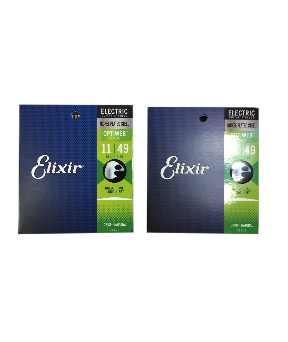 Optiweb Electric Guitar Strings 11-49, 2 Sets V346882