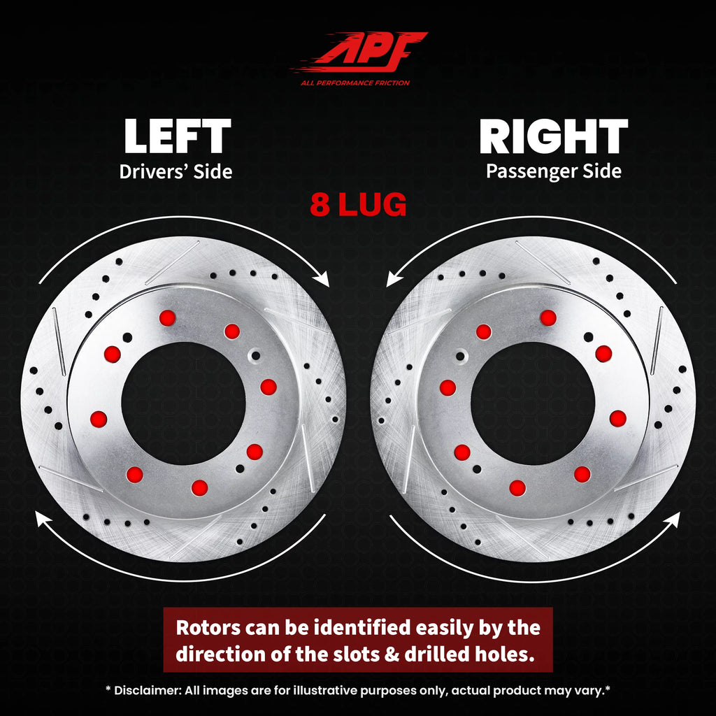 Drilled/Slot Brake Rotors N9196