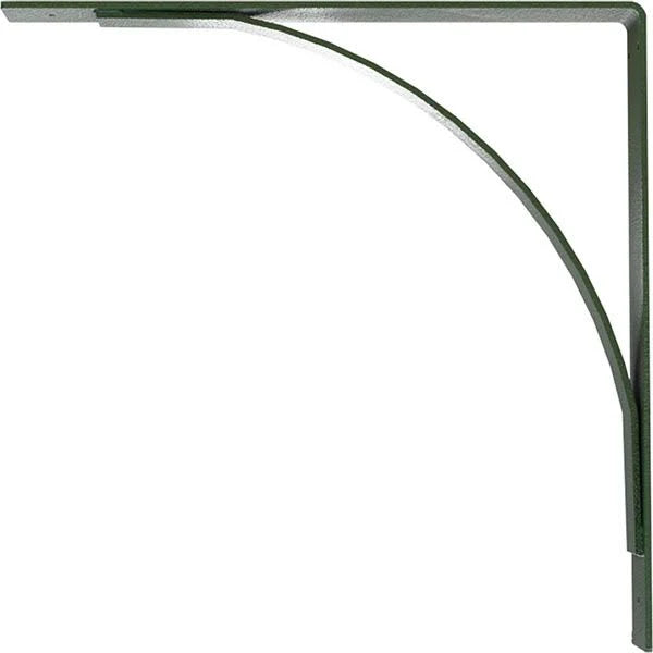 Hammered Deep Green Steel Bracket A221292