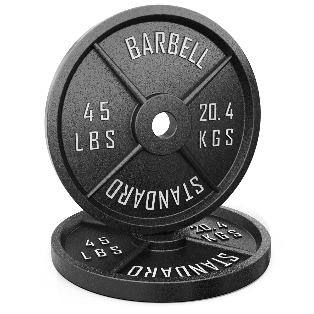 45 lb Pair Metal Weight Plates P8264