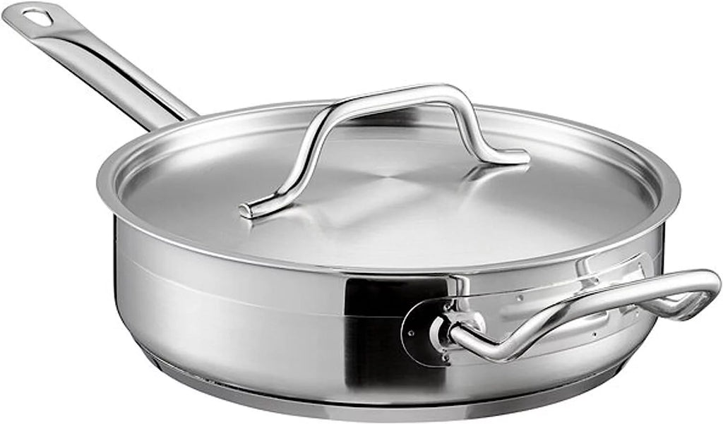 3 Qt. Stainless Steel Sauté Pan with Lid L752