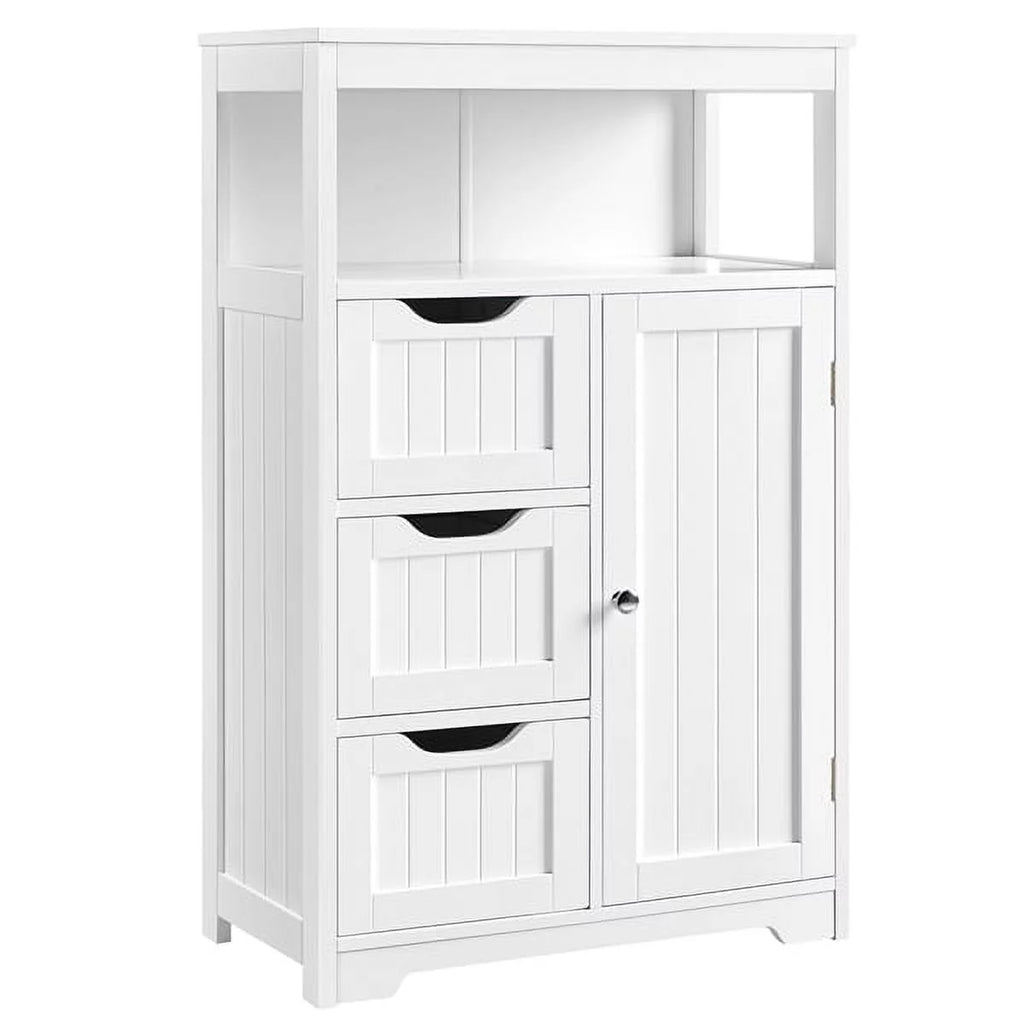 White Wooden Floor Cabinet Z866
