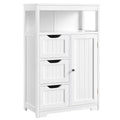 White Wooden Floor Cabinet Z866