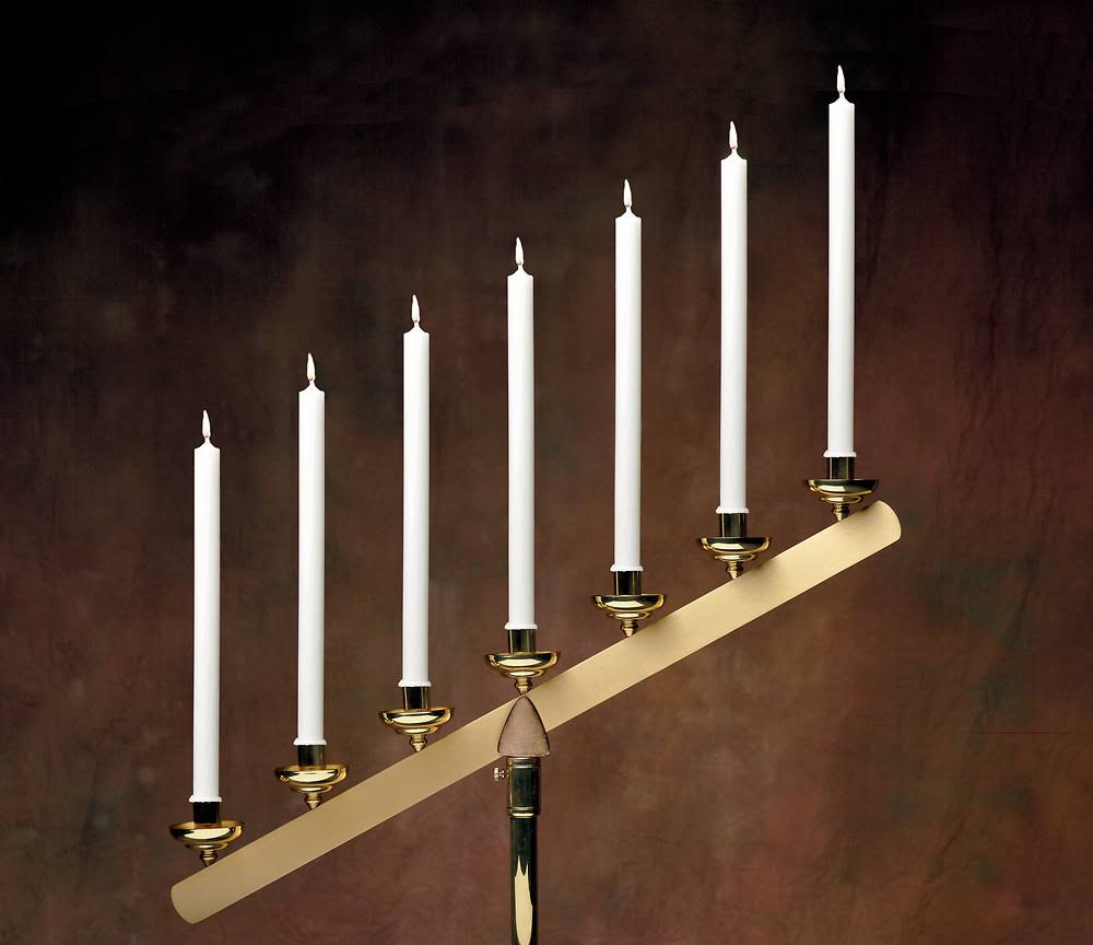 51% Beeswax Altar Candle X61617