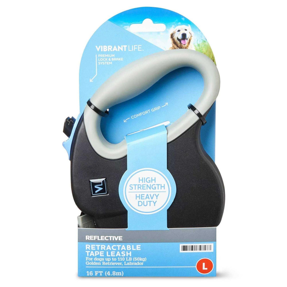 Reflective Retractable Tape Leash O64828