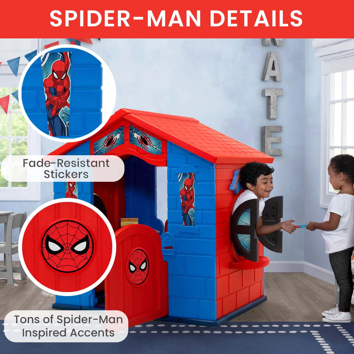 Plastic Indoor/Outdoor Playhouse O652