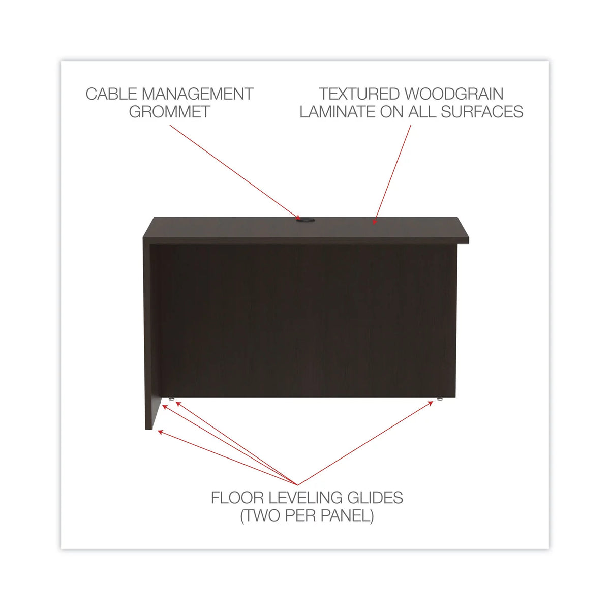 Espresso Reversible Return Bridge Shell E75582