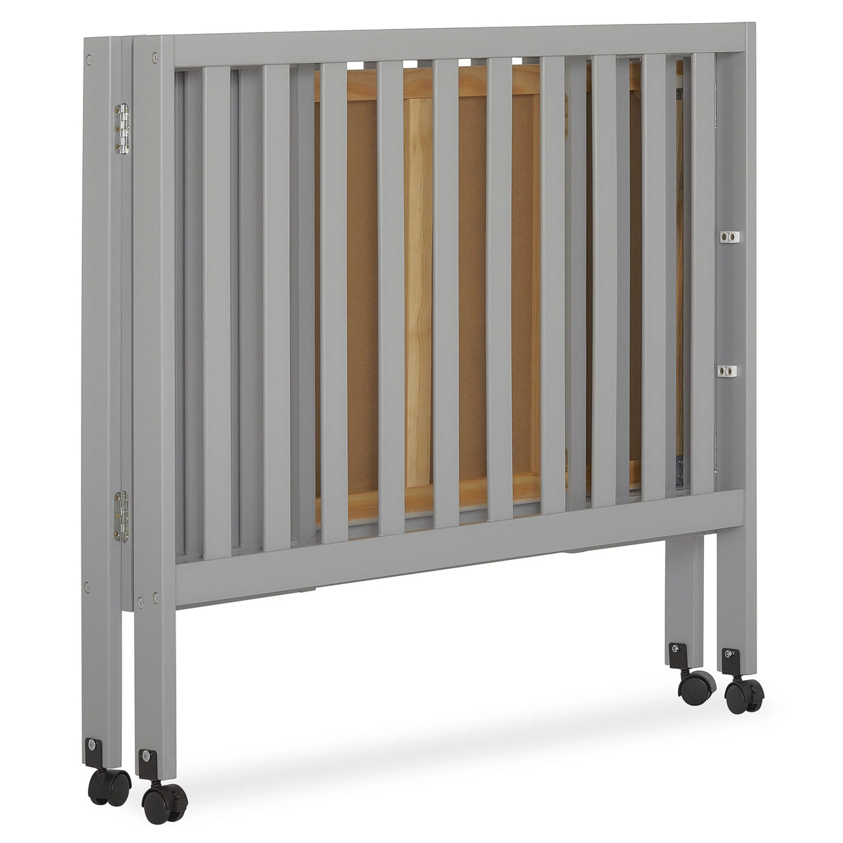 Pebble Grey Folding Crib V7402